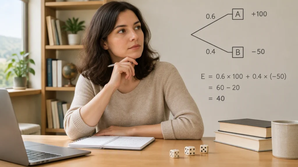 Sử dụng giá trị kỳ vọng để ra quyết định hợp lý trong môi trường không chắc chắn với xác suất
