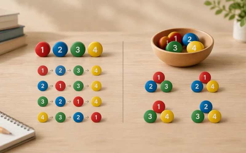 permutations vs combinations